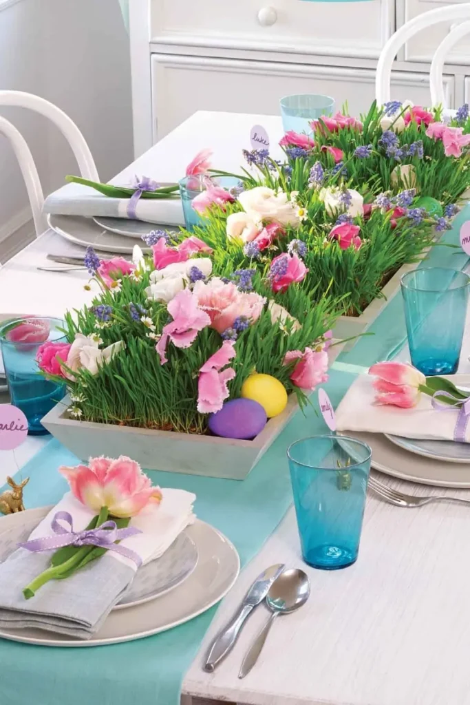 Como fazer um Centro de mesa "plante seu próprio jardim" para Páscoa - A Mãe da Festa