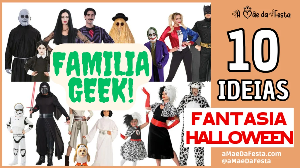 10 ideias de fantasia de Halloween em família | A Mãe da Festa